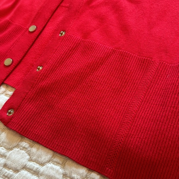 Red cardigan - Picture 4 of 4